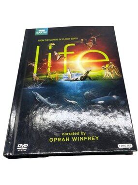 bbc Earth life DVD narrated by Oprah Winfrey English  4 disks READ